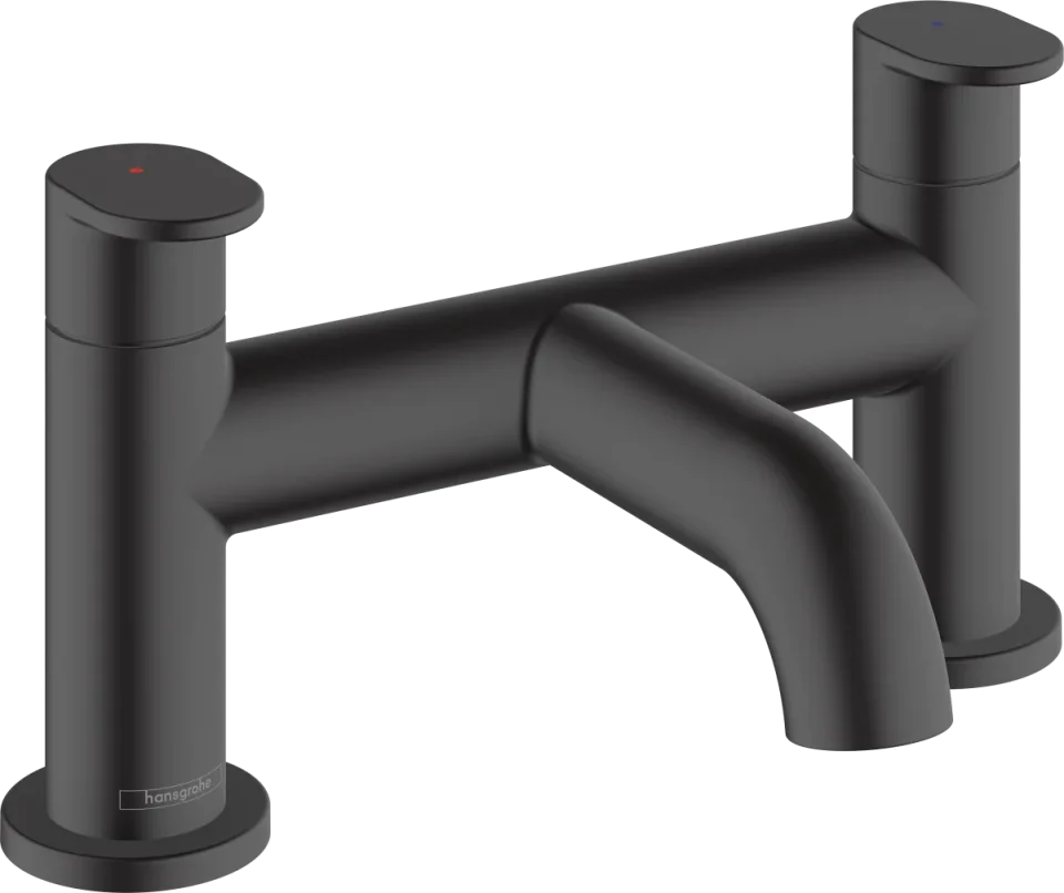 Hansgrohe Vernis Blend Bath Mixers Concealed 280 X 220 X 180mm Black - Matt product image - Image 1