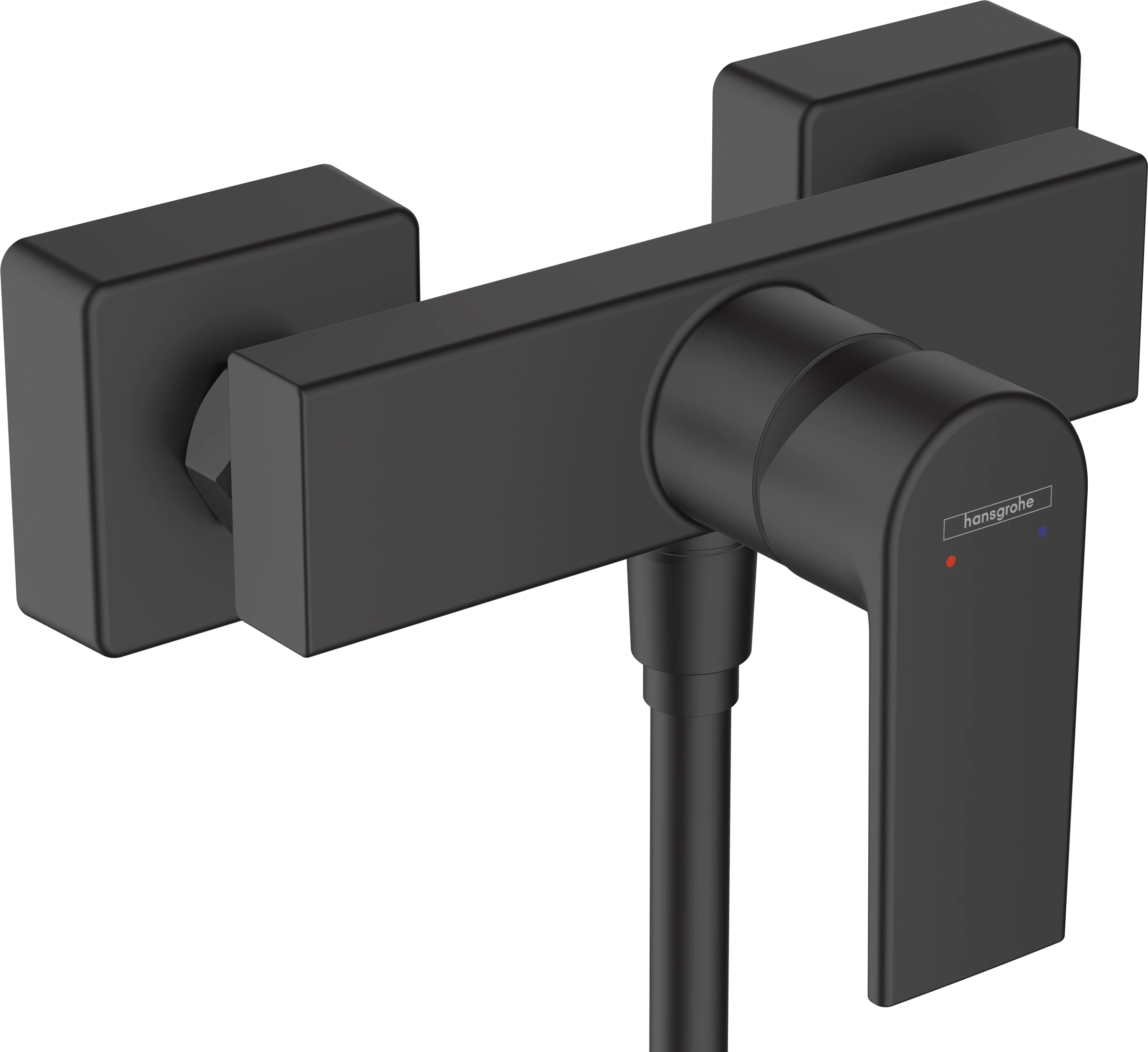 Hansgrohe Vernis Shape Shower Mixers Exposed 262 X 147 X 122mm Black - Matt