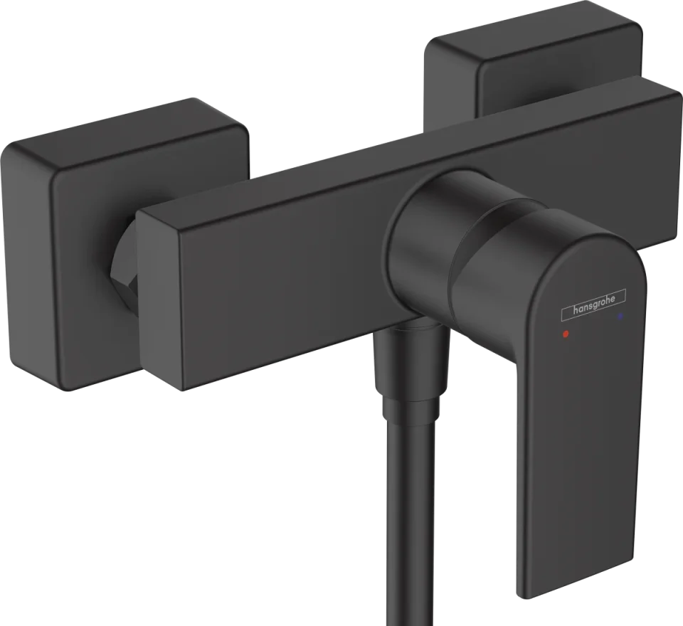 Hansgrohe Vernis Shape Shower Mixers Exposed 262 X 147 X 122mm Black - Matt product image - Image 1