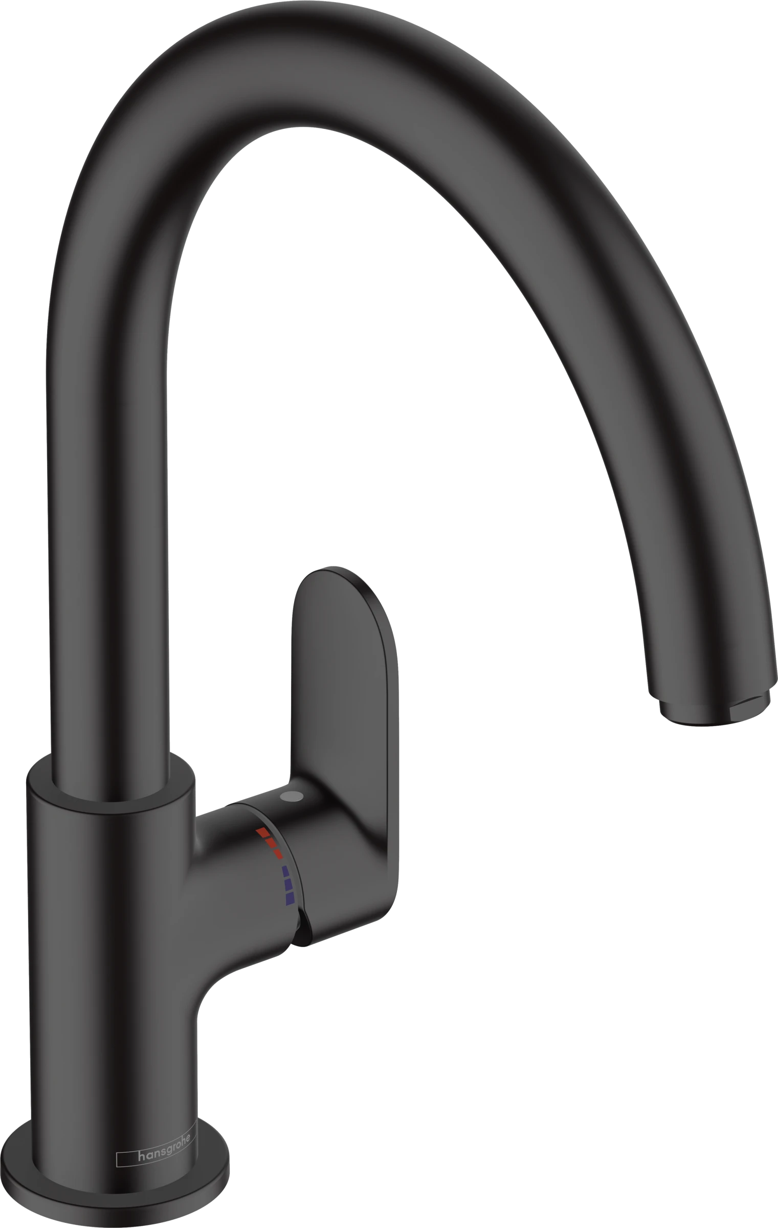Hansgrohe Vernis Blend M35 Manual Kitchen Mixers 377 X 285 X 66mm Black - Matt