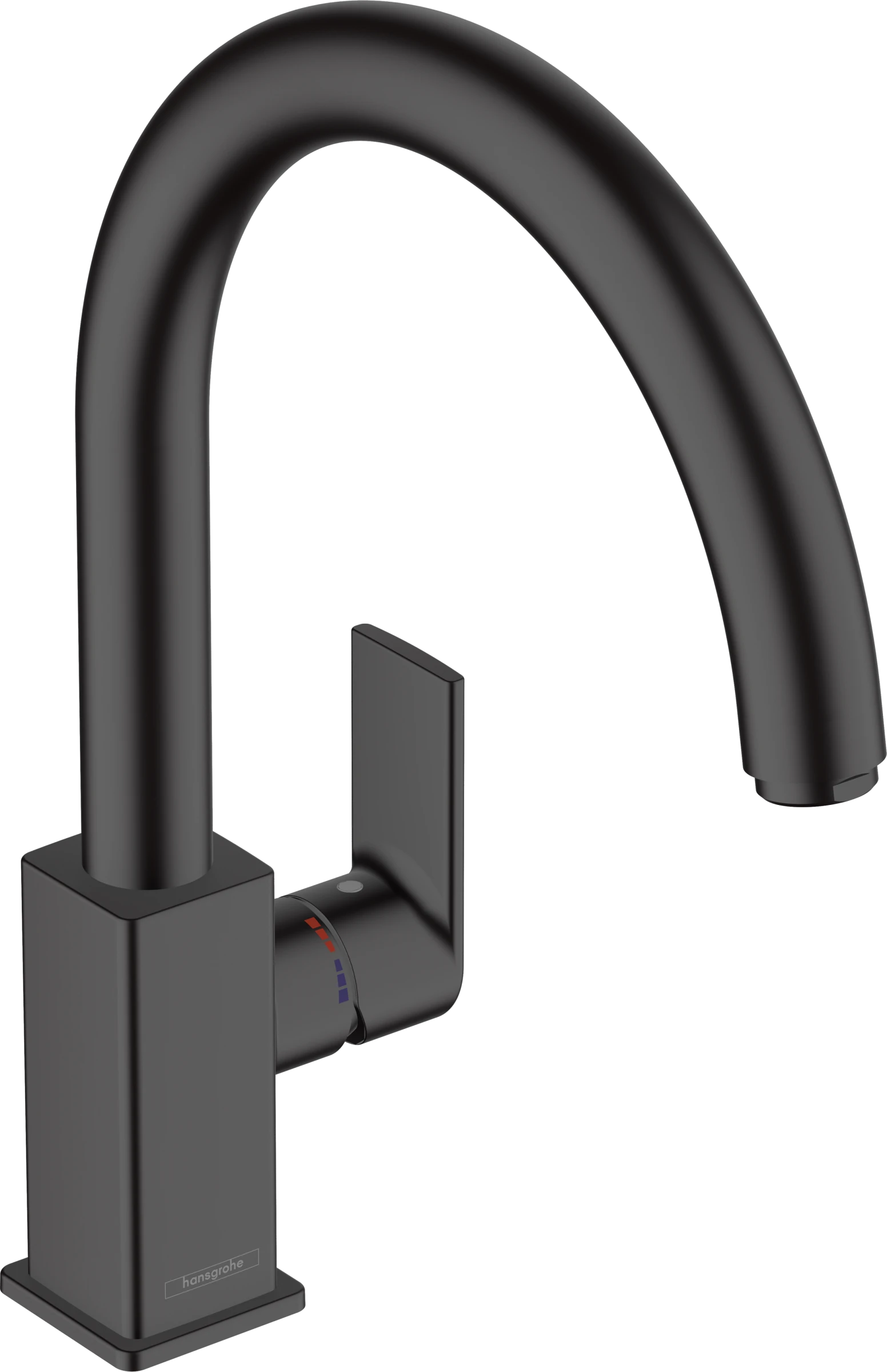 Hansgrohe Vernis Shape M35 Manual Kitchen Mixers 530 X 265 X 90mm Black - Matt