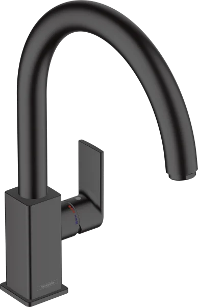 Hansgrohe Vernis Shape M35 Manual Kitchen Mixers 530 X 265 X 90mm Black - Matt