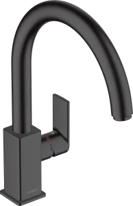 Hansgrohe Vernis Shape M35 Manual Kitchen Mixers 530 X 265 X 90mm Black - Matt