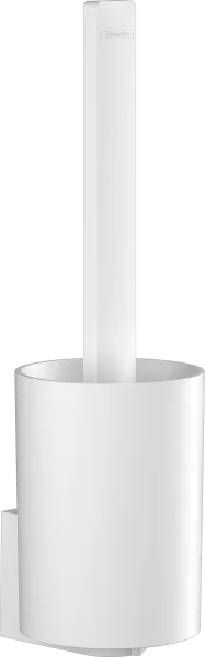 Hansgrohe Wallstoris Toilet Brush Holder Matt White