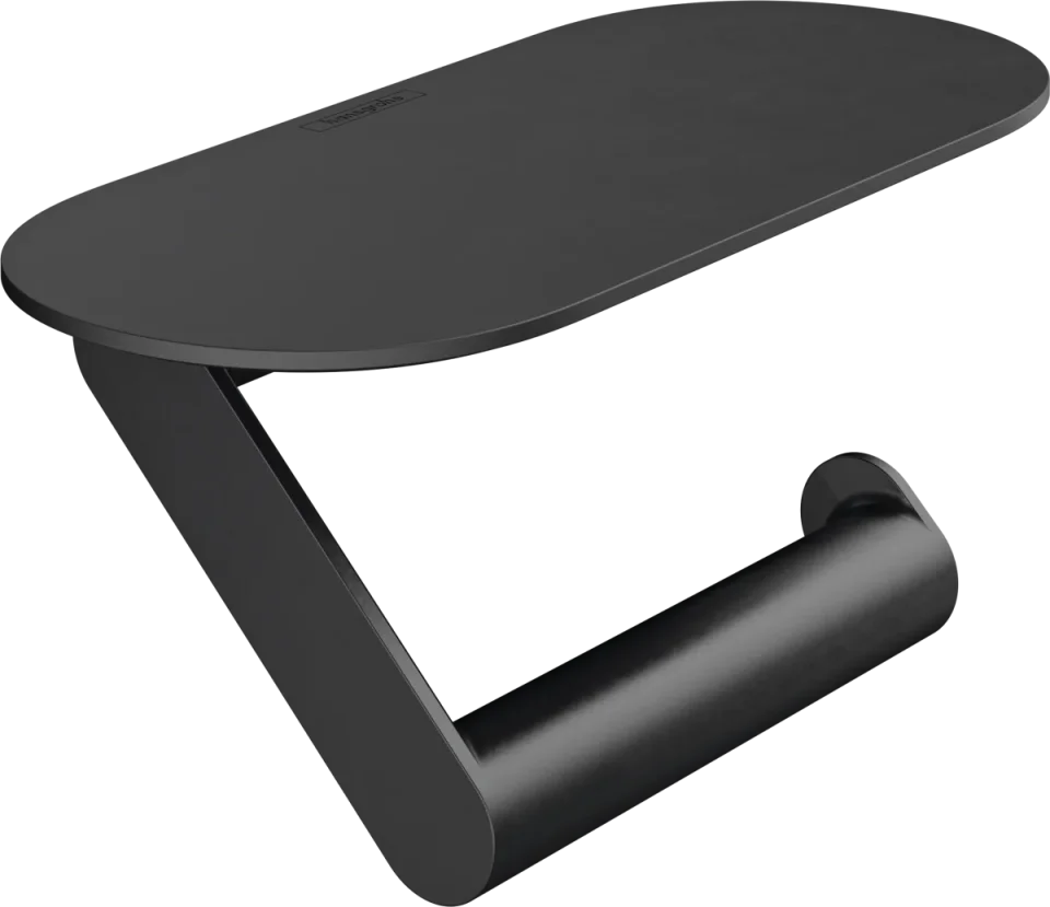 Hansgrohe Wallstoris Toilet Roll Holders 245 X 140 X 40mm Black - Matt product image - Image 1