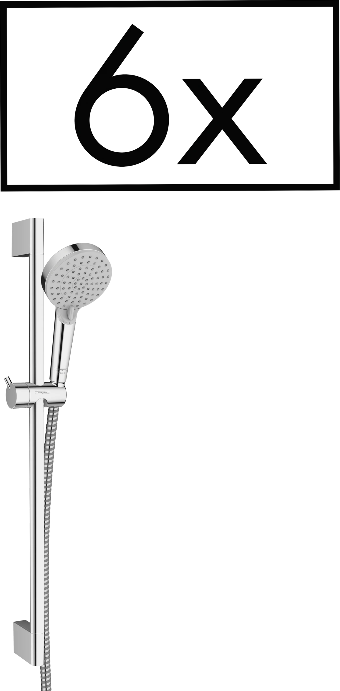 Hansgrohe Vernis Blend Shower Rail Sets 770 X 365 X 190mm Chrome