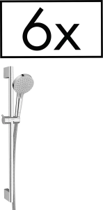 Hansgrohe Vernis Blend Shower Rail Sets 770 X 365 X 190mm Chrome