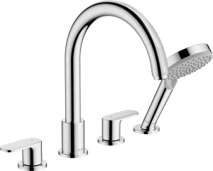 Hansgrohe Vernis Blend Bath Mixers Concealed 720 X 290 X 70mm Chrome