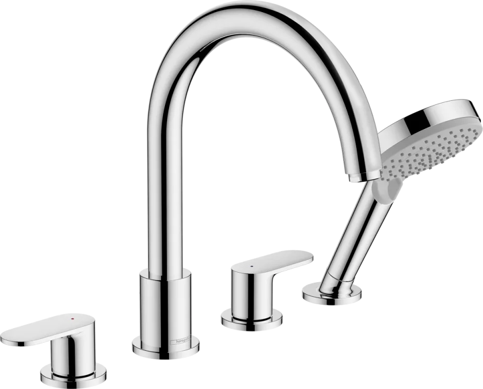 Hansgrohe Vernis Blend Bath Mixers Concealed 720 X 290 X 70mm Chrome product image - Image 1