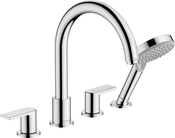 Hansgrohe Vernis Shape Bath Mixers Concealed 720 X 290 X 70mm Chrome