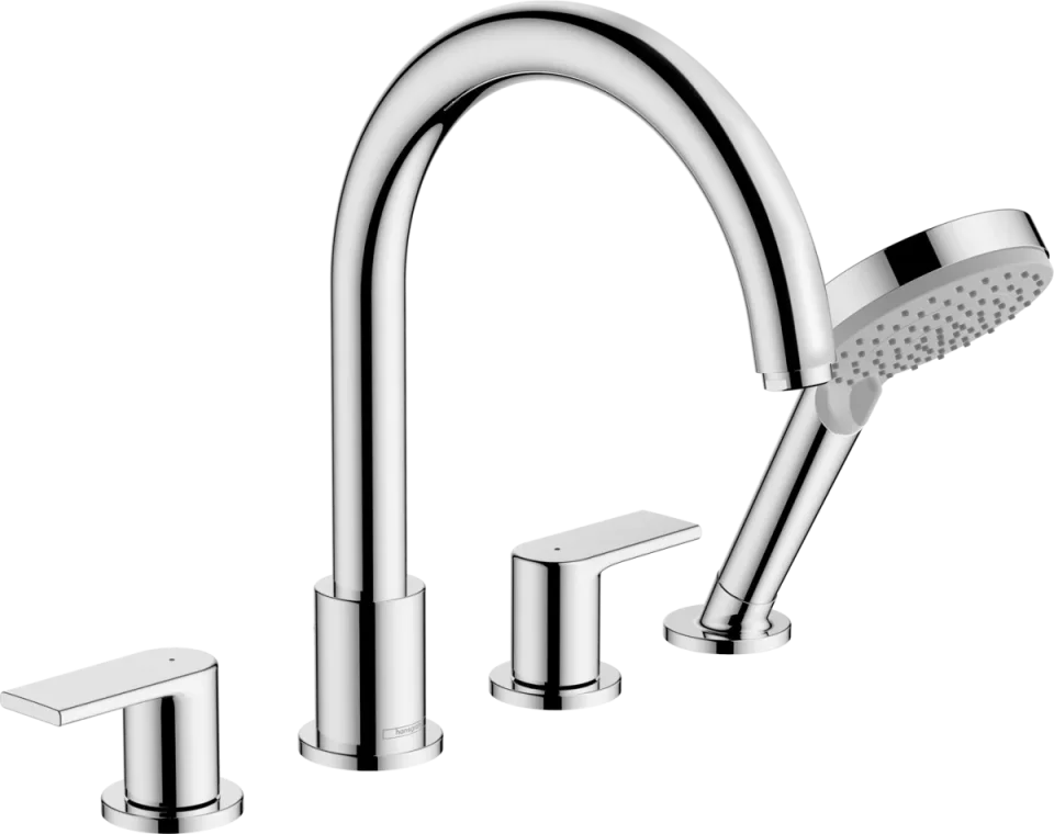 Hansgrohe Vernis Shape Bath Mixers Concealed 720 X 290 X 70mm Chrome product image - Image 1