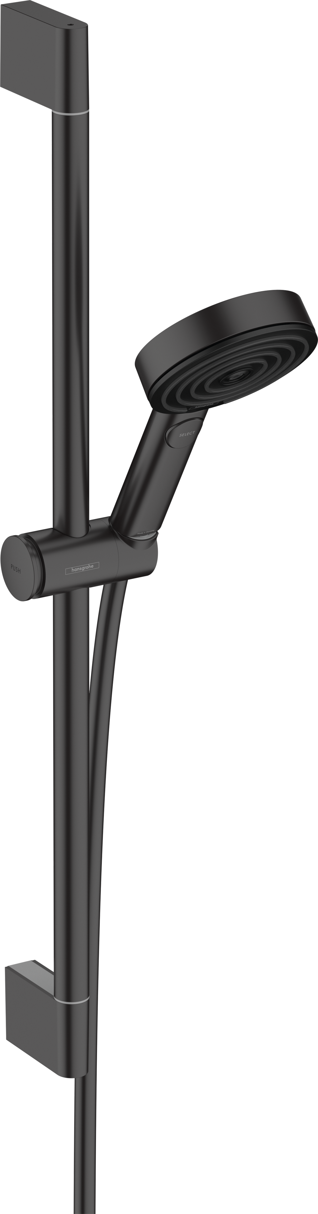 Hansgrohe Pulsify Select S Shower Rail Sets 760 X 152 X 70mm Black - Matt