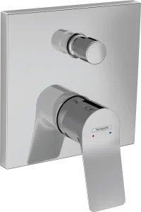 Hansgrohe Vivenis Bath Mixers Concealed 220 X 180 X 132mm Chrome