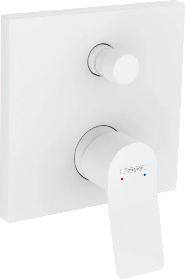 Hansgrohe Vivenis Bath Mixers Concealed 215 X 190 X 135mm White - Matt product image - Image 1