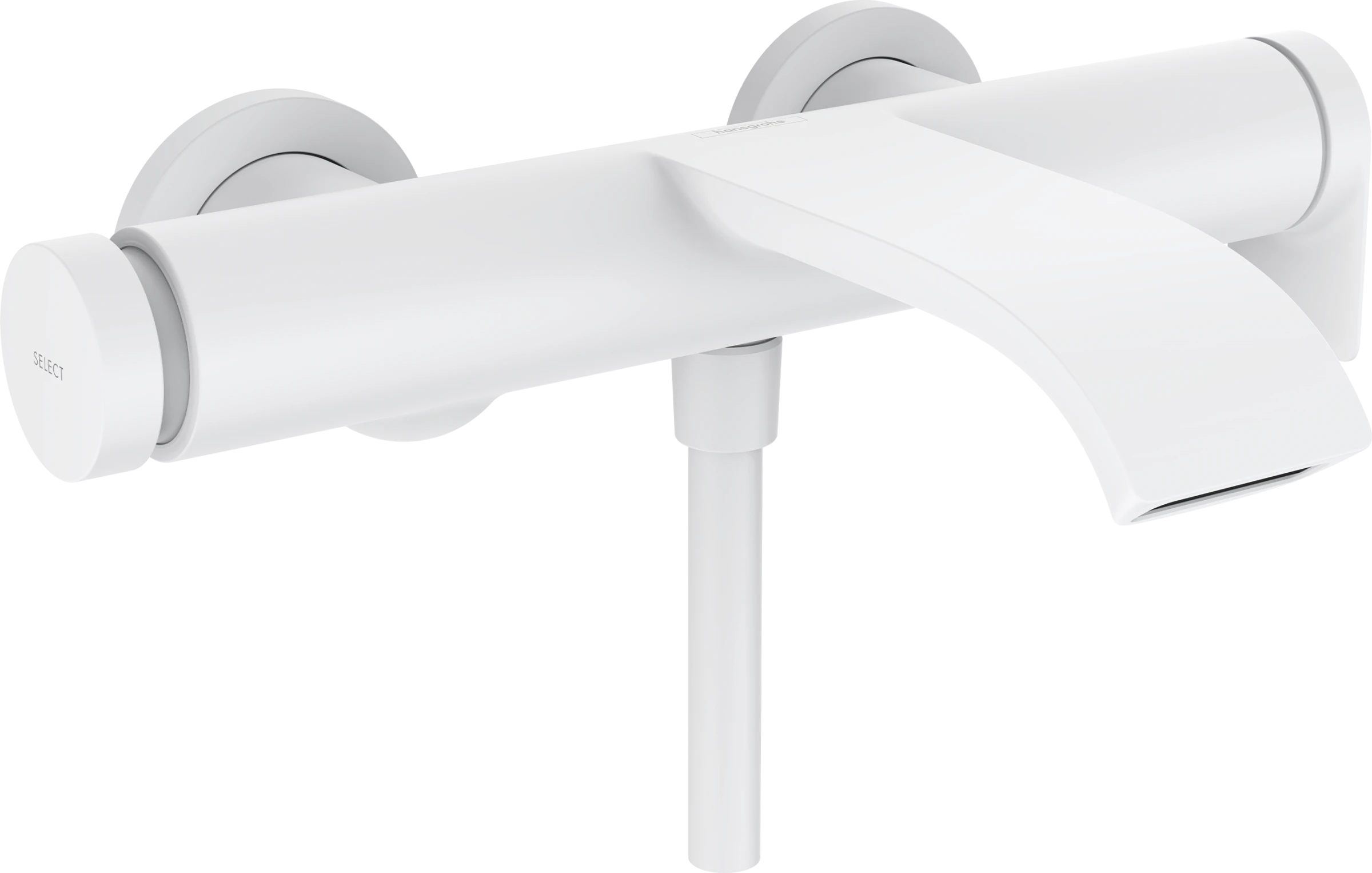 Hansgrohe Vivenis Bath Mixers Exposed 452 X 297 X 139mm White - Matt