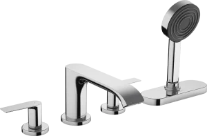 Hansgrohe Vivenis Bath Mixers Concealed 555 X 290 X 230mm Chrome