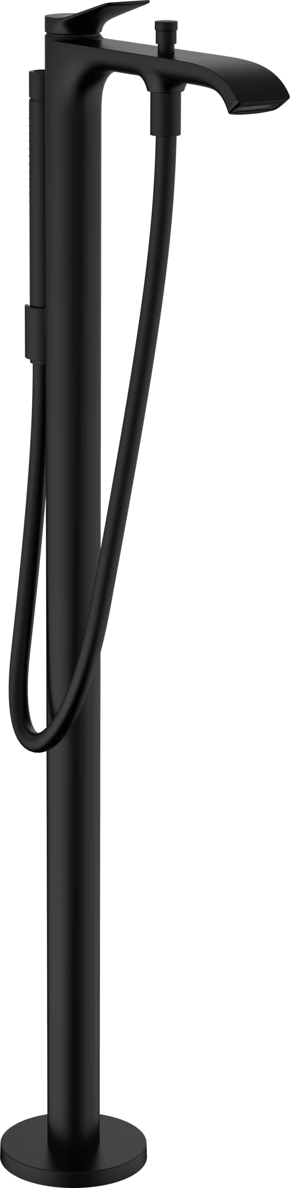 Hansgrohe Vivenis Bath Mixers Concealed 1170 X 370 X 215mm Black - Matt