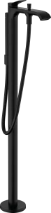 Hansgrohe Vivenis Bath Mixers Concealed 1170 X 370 X 215mm Black - Matt