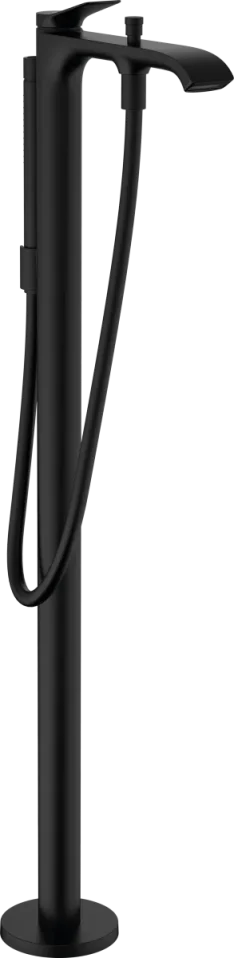 Hansgrohe Vivenis Bath Mixers Concealed 1170 X 370 X 215mm Black - Matt product image - Image 1