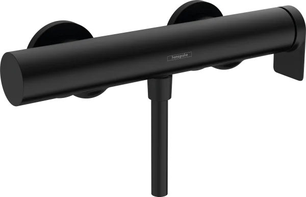 Hansgrohe Vivenis Single Lever Shower Mixer For Exposed Installation Matt Black