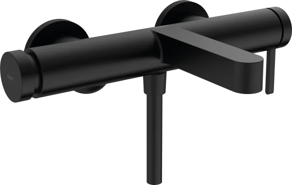 Hansgrohe Finoris Single Lever Bath Mixer For Exposed Installation Matt Black