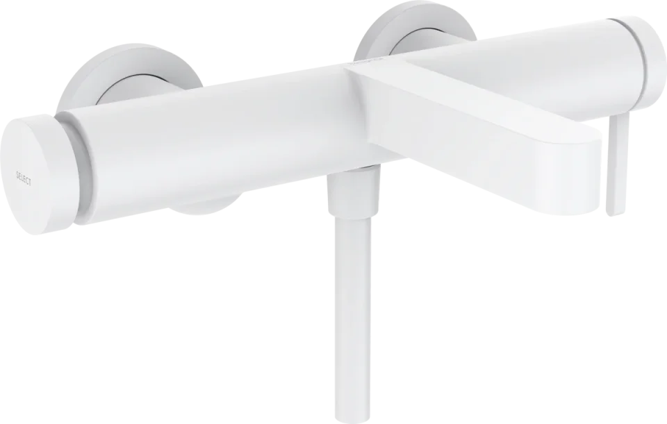 Hansgrohe Finoris Bath Mixers Exposed 452 X 297 X 139mm White - Matt product image - Image 1