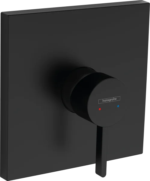 Hansgrohe Finoris Single Lever Shower Mixer For Concealed Installation Matt Black