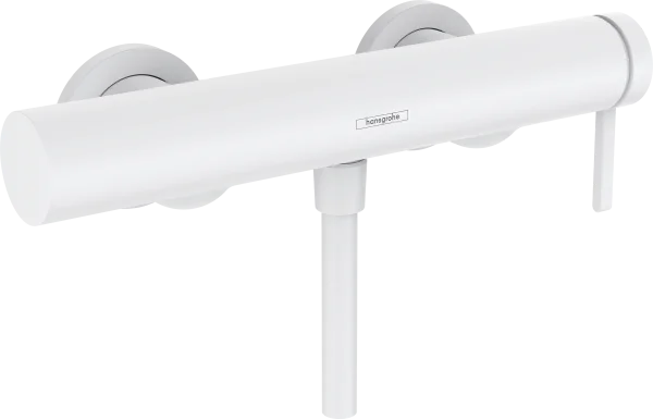 Hansgrohe Finoris Single Lever Shower Mixer For Exposed Installation Matt White