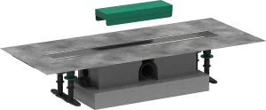 Hansgrohe Ubox Universal Concealed Basic Set Shower Wastes 770 X 365 X 190mm