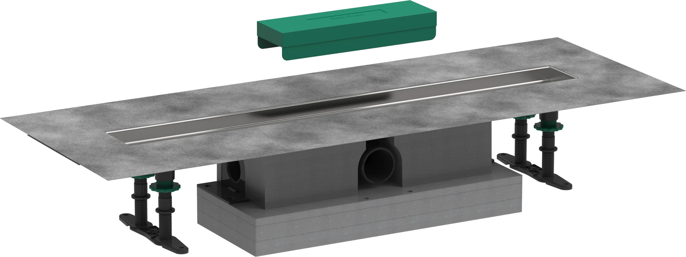 Hansgrohe Ubox Universal Concealed Basic Set Shower Wastes 983 X 155 X 132mm