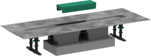 Hansgrohe Ubox Universal Concealed Basic Set Shower Wastes 983 X 155 X 132mm