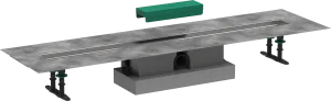 Hansgrohe Ubox Universal Concealed Basic Set Shower Wastes 1173 X 360 X 220mm