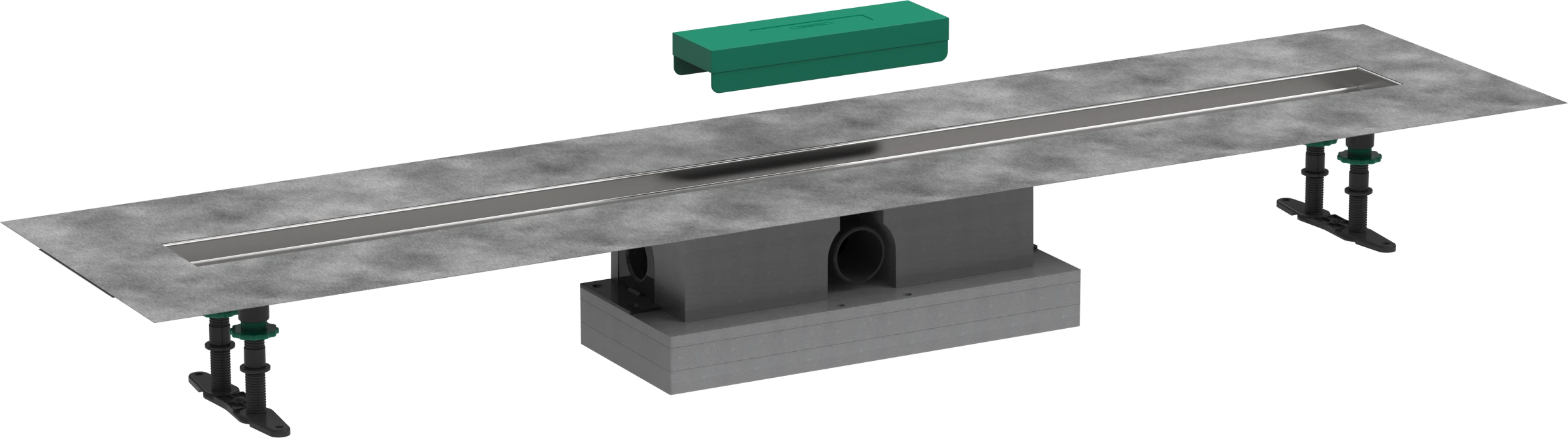Hansgrohe Ubox Universal Concealed Basic Set Shower Wastes 1390 X 420 X 310mm