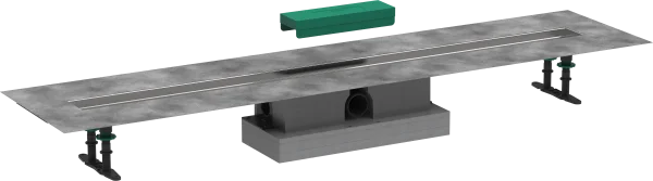 Hansgrohe Ubox Universal Concealed Basic Set Shower Wastes 1390 X 420 X 310mm