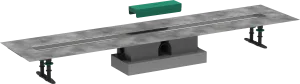Hansgrohe Ubox Universal Concealed Basic Set Shower Wastes 1390 X 420 X 310mm