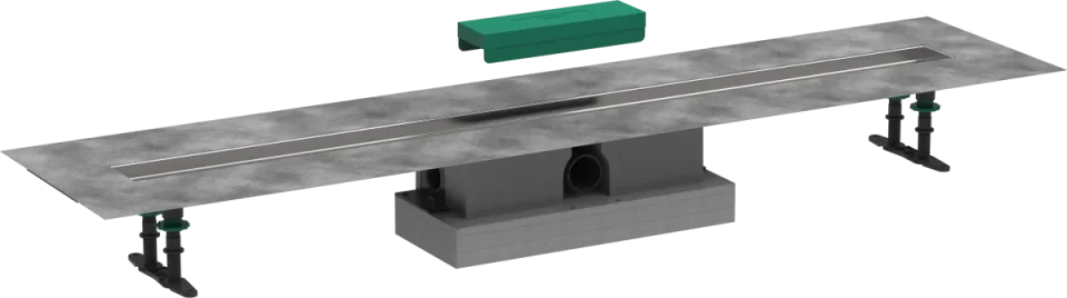 Hansgrohe Ubox Universal Concealed Basic Set Shower Wastes 1390 X 420 X 310mm product image - Image 1