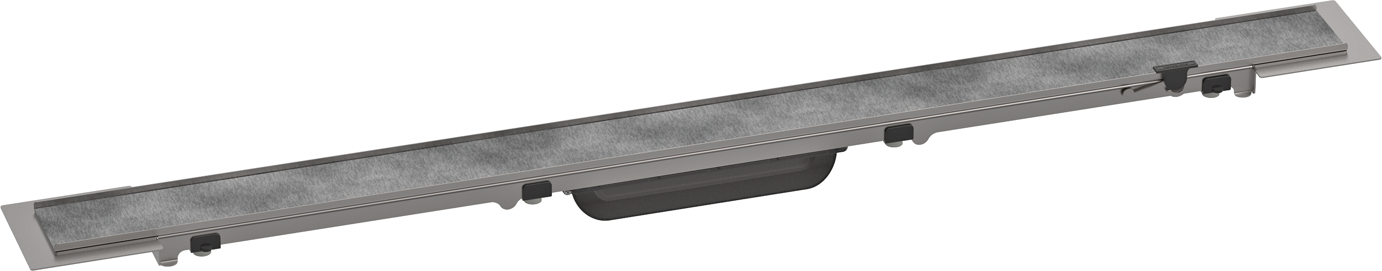 Hansgrohe Raindrain Rock Finish Sets Shower Wastes 984 X 163 X 85mm