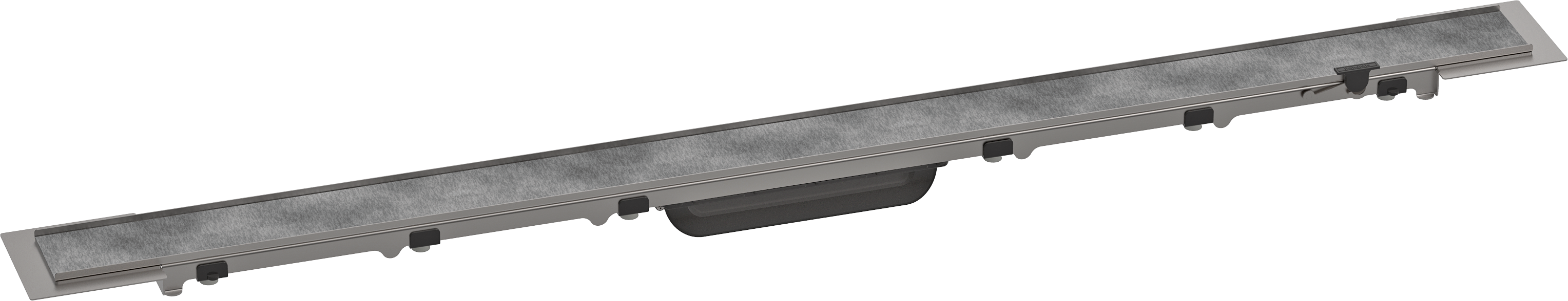 Hansgrohe Raindrain Rock Finish Sets Shower Wastes 1084 X 163 X 85mm