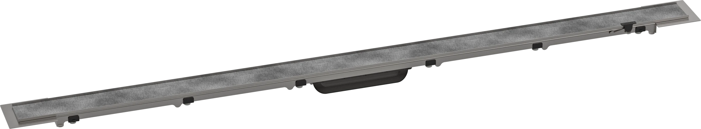Hansgrohe Raindrain Rock Finish Sets Shower Wastes 1384 X 163 X 85mm