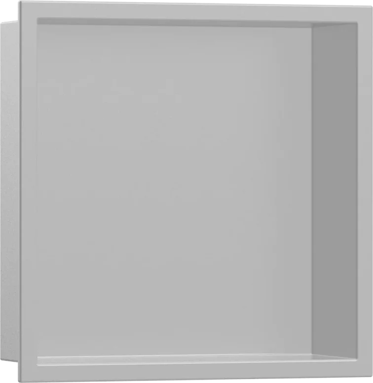 Hansgrohe Xtrastoris Original Wall Niches 480 X 415 X 120mm Concrete/grey product image - Image 1