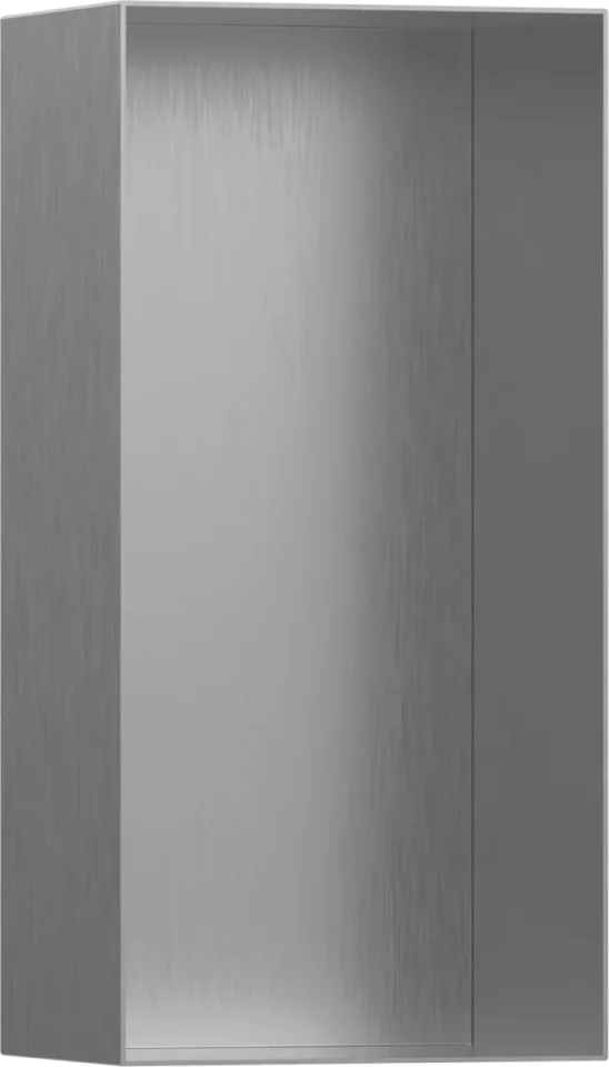 Hansgrohe Xtrastoris Minimalistic Wall Niches 480 X 415 X 120mm Stainless Steel - Brushed product image - Image 1