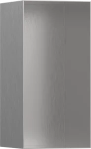 Hansgrohe Xtrastoris Minimalistic Wall Niche Frameless 300/150/140 Brushed Stainless Steel