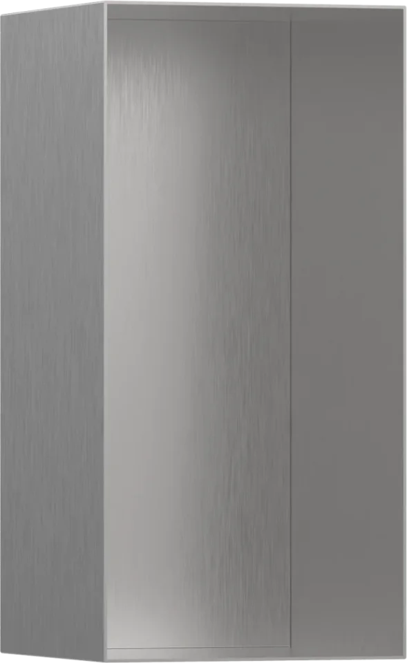 Hansgrohe Xtrastoris Minimalistic Wall Niches 480 X 415 X 158mm Stainless Steel - Brushed product image - Image 1