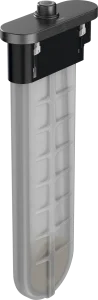 Hansgrohe Sbox Concealed Basic Set Bath/shower Mixers 600 X 235 X 95mm Gunmetal/chrome - Brushed