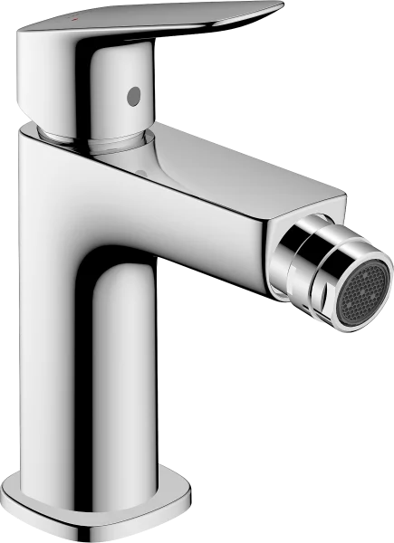 Hansgrohe Logis Single Lever Bidet Mixer 110 Fine With Pop-up Waste Set Chrome