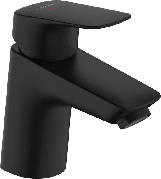 Hansgrohe Logis Single Lever Basin Mixer 70 Coolstart Without Waste Matt Black