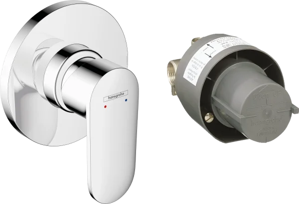 Hansgrohe Vernis Blend Shower Mixers Concealed 360 X 240 X 95mm Chrome