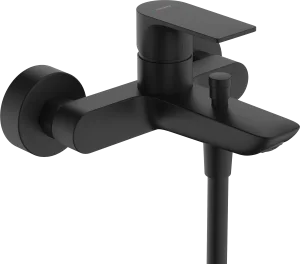 Hansgrohe Rebris E Bath Mixers Exposed 245 X 195 X 155mm Black - Matt