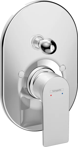 Hansgrohe Rebris E Bath Mixers Concealed 240 X 225 X 60mm Chrome