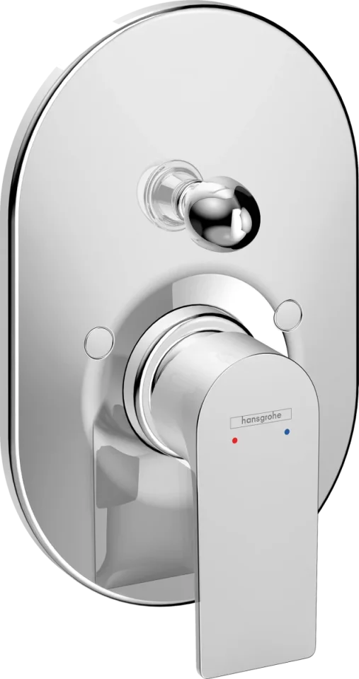 Hansgrohe Rebris E Bath Mixers Concealed 240 X 225 X 60mm Chrome product image - Image 1